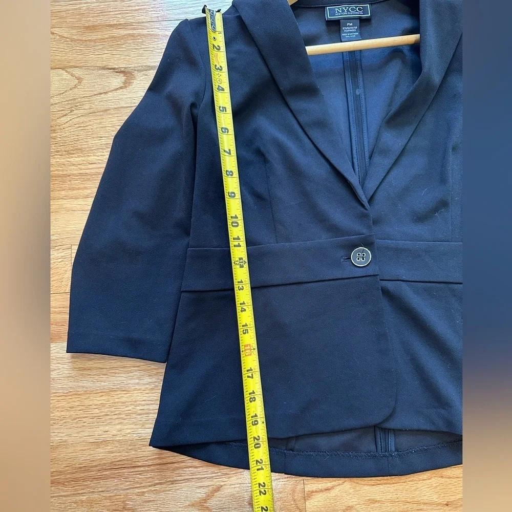 New York Clothing Company Petite Black Blazer